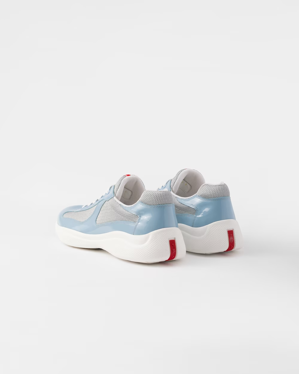 Sneakers Prada America’s Cup Bleu Ciel — Bleu Poudré