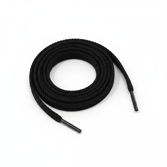 Paire de lacets noirs