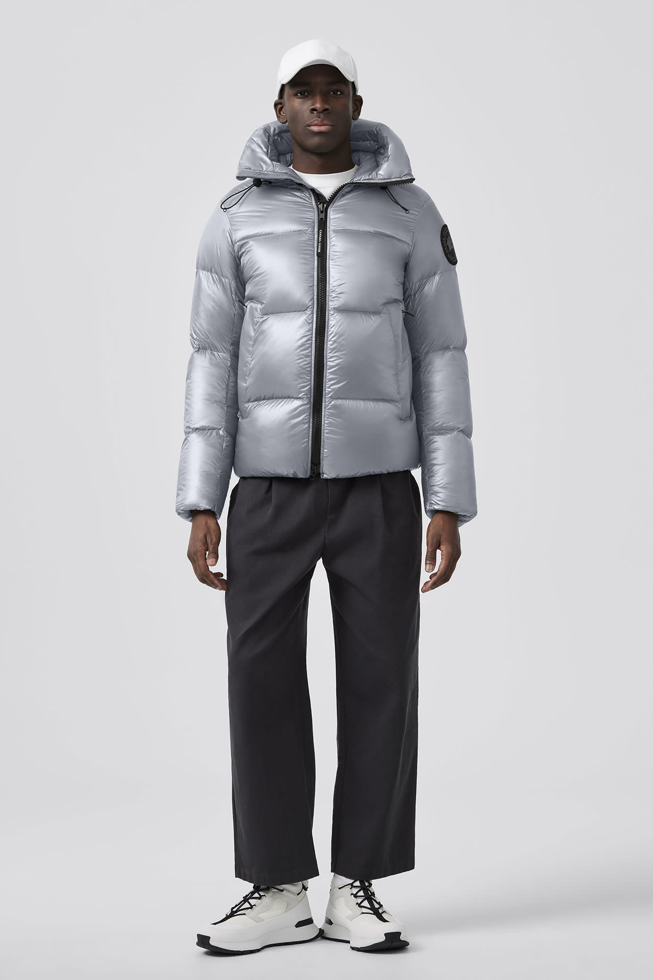 Canada Goose - Doudoune Crofton Argentée