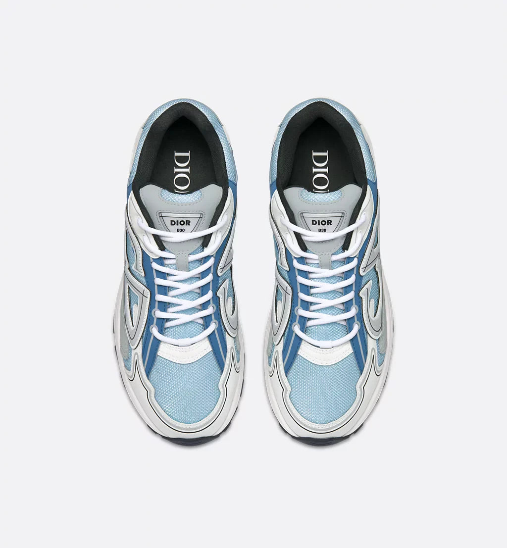 B30 Maille bleu clair