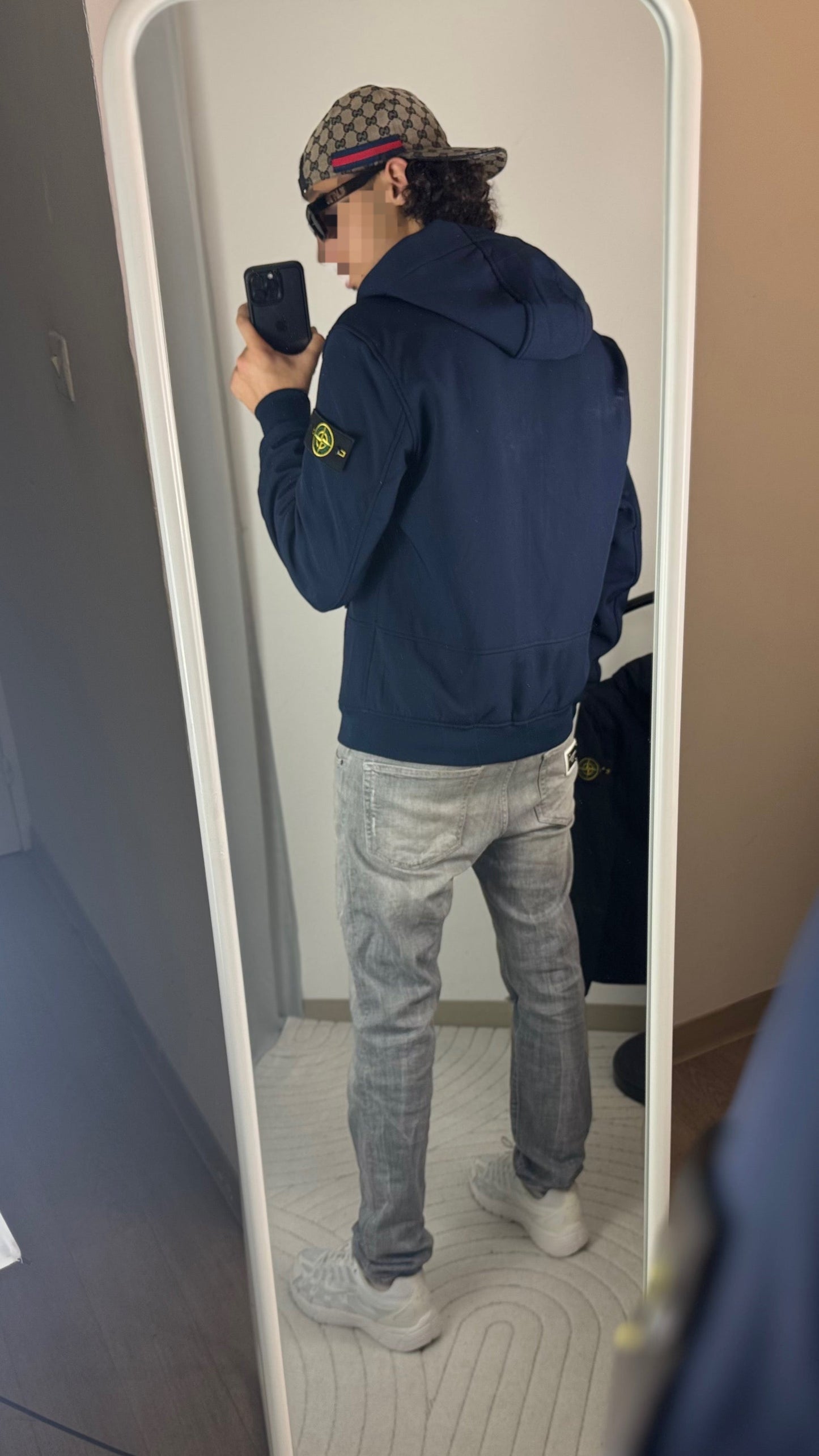 6. Veste STONE bleu