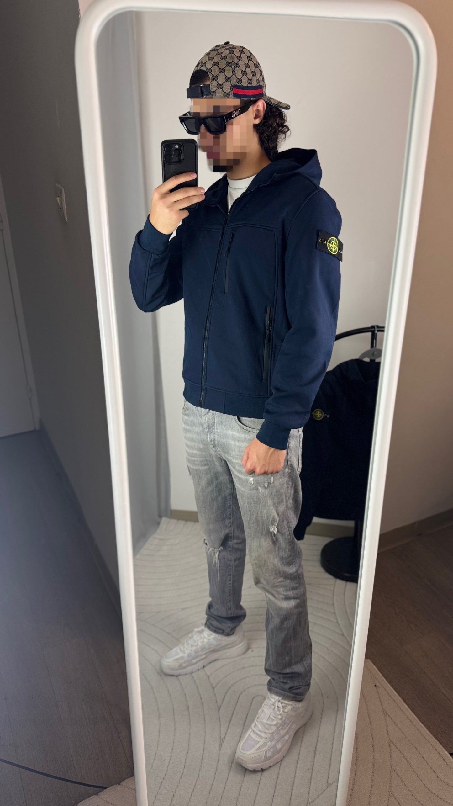 6. Veste STONE bleu