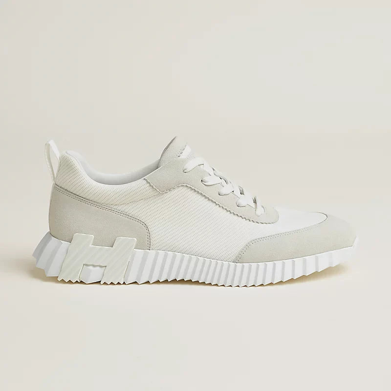 Sneakers Hermes Bouncing Tissu Blanc
