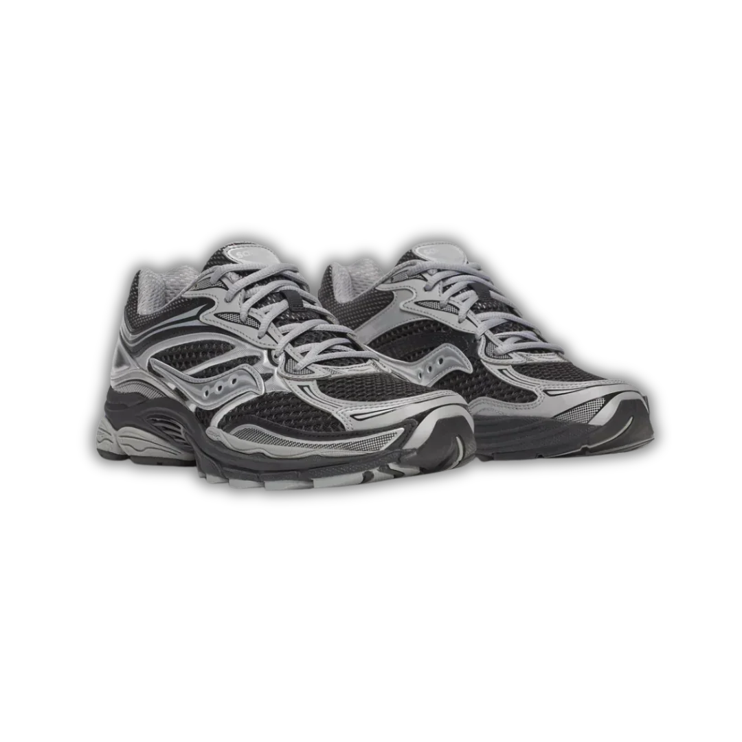 SAUCONY OMNI 9 BLACK AND GREY