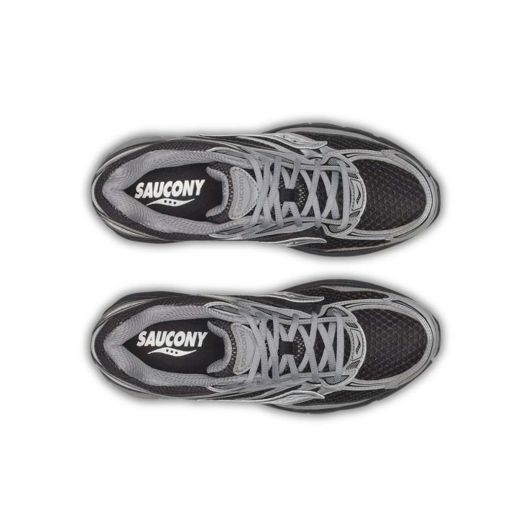 SAUCONY OMNI 9 BLACK AND GREY