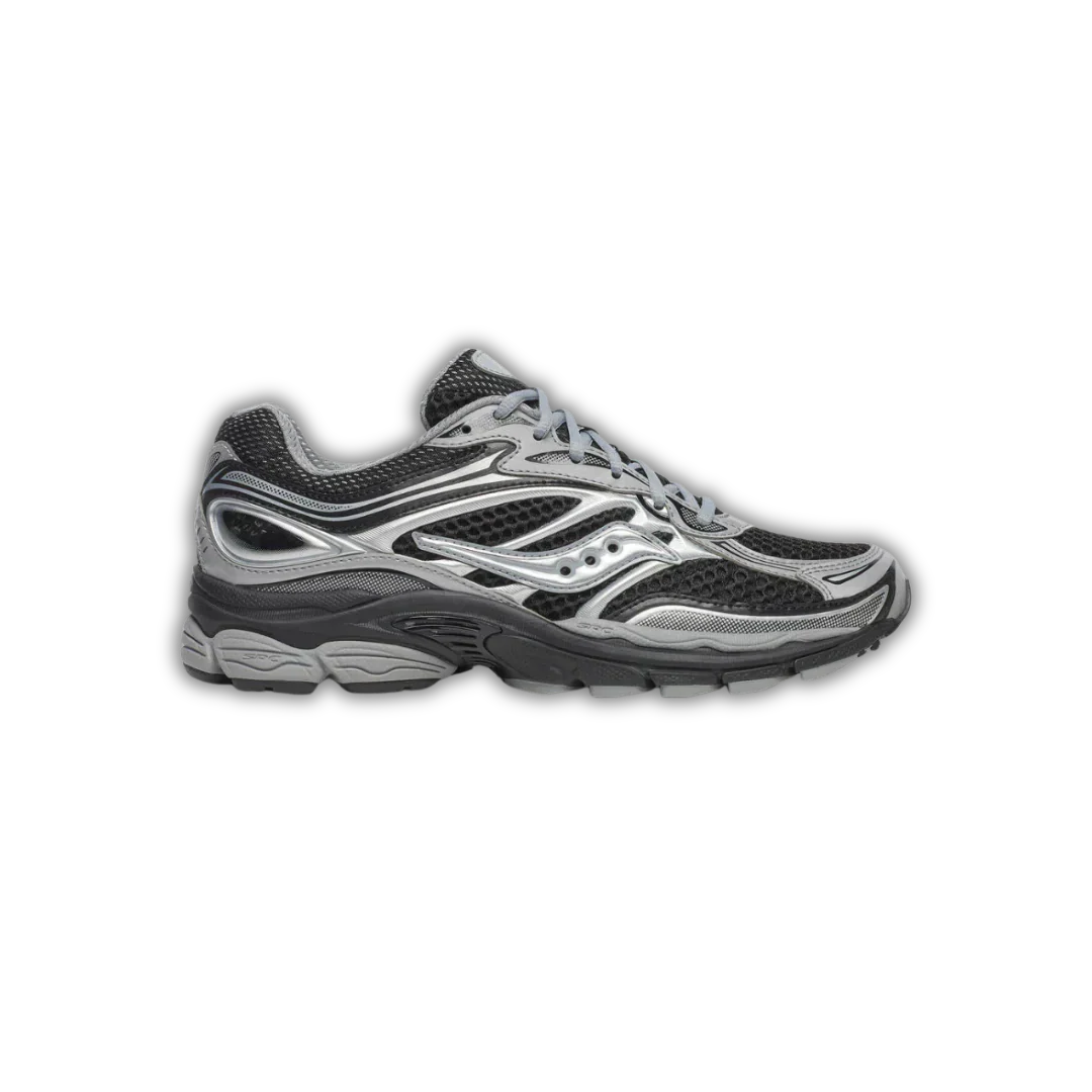 SAUCONY OMNI 9 BLACK AND GREY